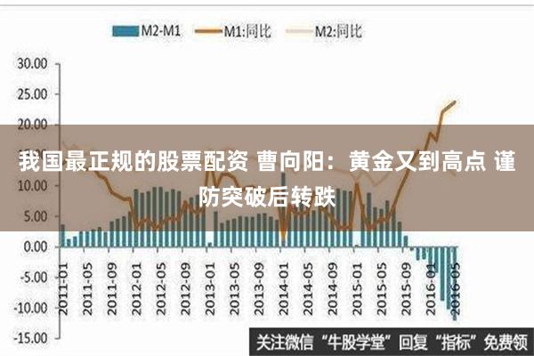 我国最正规的股票配资 曹向阳：黄金又到高点 谨防突破后转跌